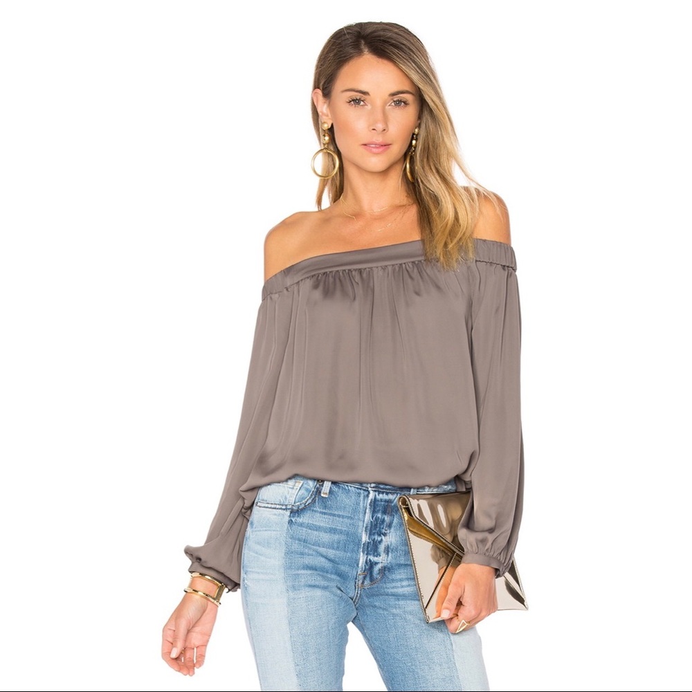 L'Academie Romantic Top Slate Size M NWT - Picture 3 of 13